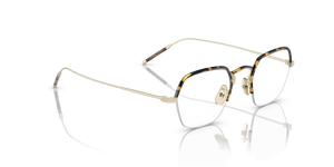 Oliver Peoples TK-7 avec monture Or brossé/Écaille de tortue - L'image 3