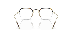 Oliver Peoples TK-7 avec monture Or brossé/Écaille de tortue - L'image 5