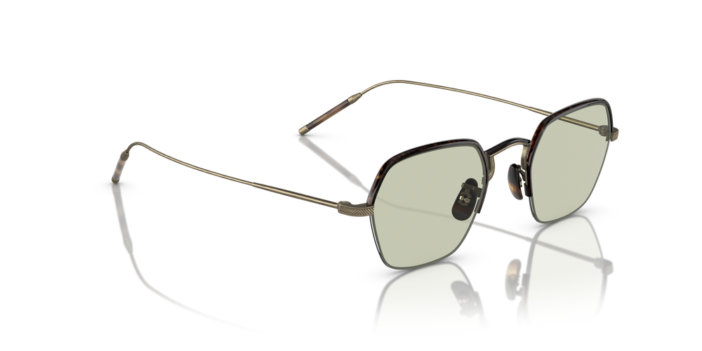 Oliver Peoples TK-7 avec monture Or patiné/ Écaille de tortue foncée - L'image 3