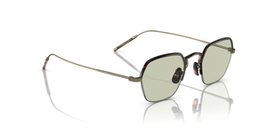 Oliver Peoples TK-7 avec monture Or patiné/ Écaille de tortue foncée - L'image 3
