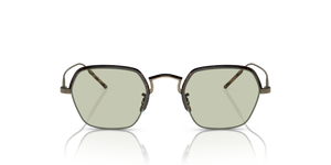 Oliver Peoples TK-7 avec monture Or patiné/ Écaille de tortue foncée - L'image 2