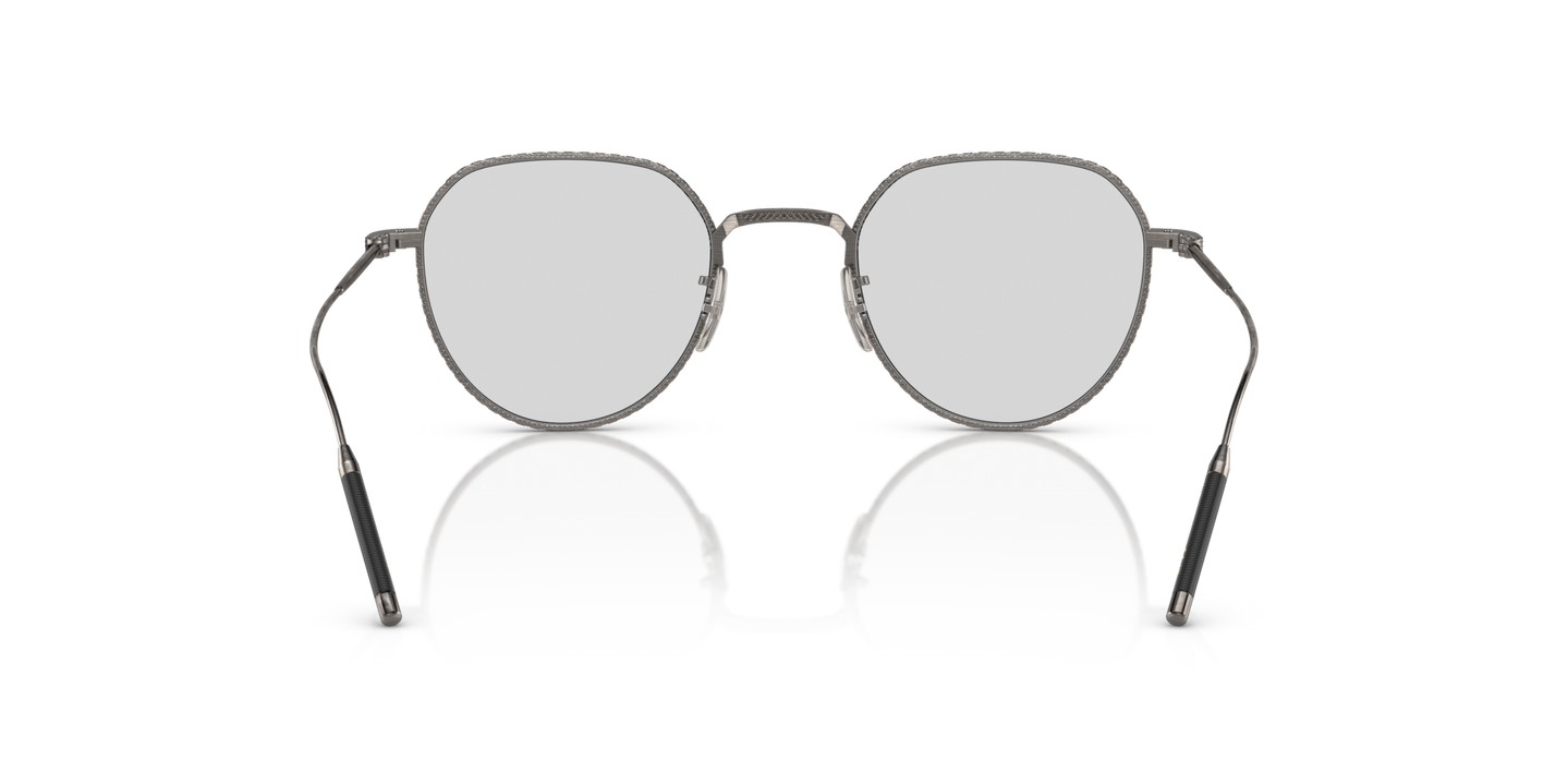 Oliver Peoples TK-4 mit Zinn Gestell - Bild Stegplättchen