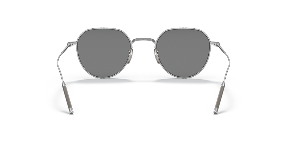 Oliver Peoples TK-4 mit Silber gebürstet Gestell - Das Bild 5