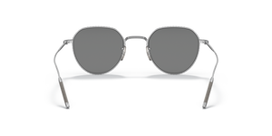 Oliver Peoples TK-4 mit Silber gebürstet Gestell - Das Bild 5