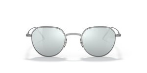 Oliver Peoples TK-4 mit Silber gebürstet Gestell - Das Bild 2