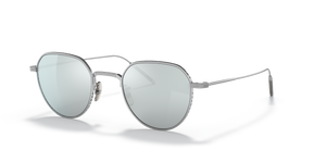 Oliver Peoples TK-4 mit Silber gebürstet Gestell - Das Bild 1