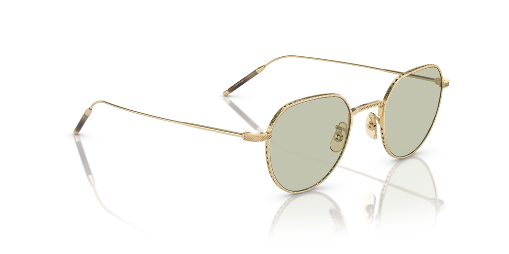 Oliver Peoples TK-4 mit Gold gebürstet Gestell - Das Bild 3