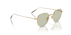 Oliver Peoples TK-4 mit Gold gebürstet Gestell - Das Bild 3