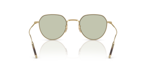 Oliver Peoples TK-4 mit Gold gebürstet Gestell - Das Bild 5
