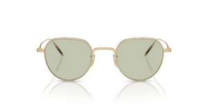 Oliver Peoples TK-4 mit Gold gebürstet Gestell - Das Bild 2
