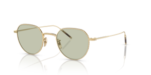 Oliver Peoples TK-4 mit Gold gebürstet Gestell - Das Bild 1