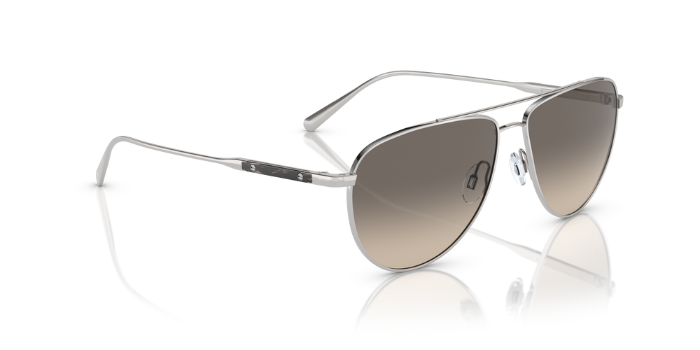 Oliver Peoples Disoriano with Silver frame and Grey lenses - Image 3