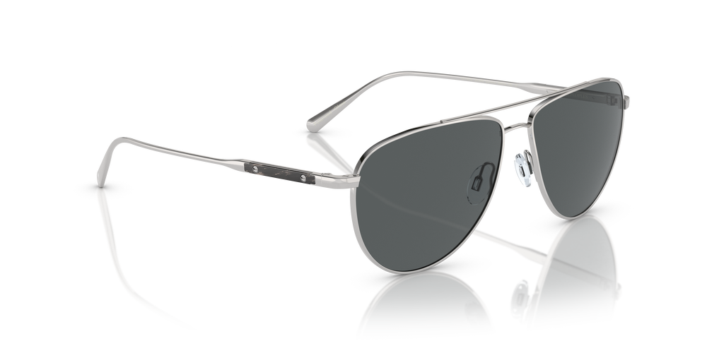 Oliver Peoples Disoriano with Silver frame and Grey lenses - Image 3