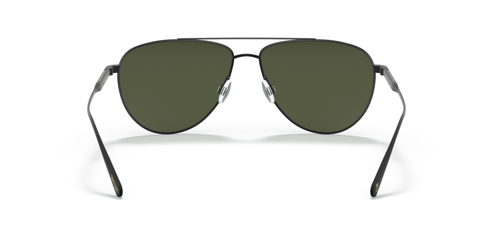 Oliver Peoples Disoriano with Matte Black frame and Green lenses - Image 5