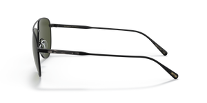 Oliver Peoples Disoriano with Matte Black frame and Green lenses - Image 4