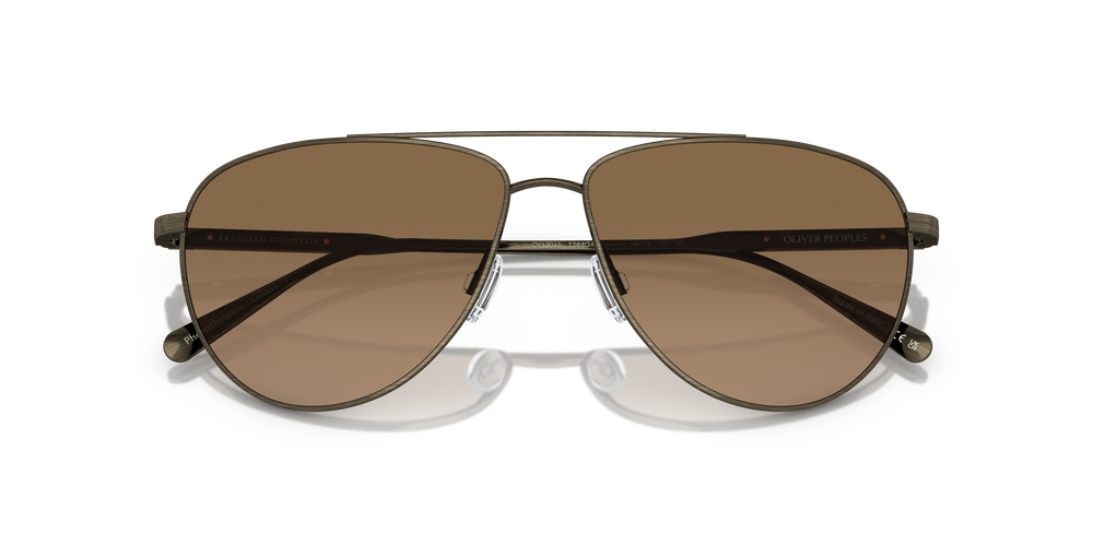 Oliver Peoples Disoriano with Antique Gold frame and Pink lenses - Image 6