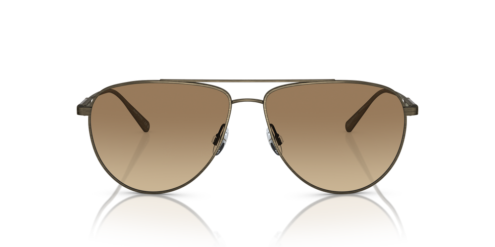 Oliver Peoples Disoriano with Antique Gold frame and Pink lenses - Image 2