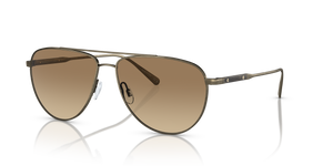 Oliver Peoples Disoriano with Antique Gold frame and Pink lenses - Image 1