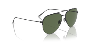 Oliver Peoples Cleamons with Matte Black frame and Green lenses - image 3