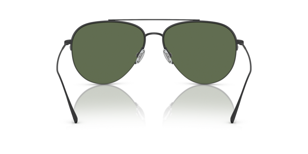 Oliver Peoples Cleamons with Matte Black frame and Green lenses - image 5