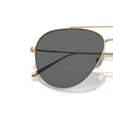 Oliver Peoples Cleamons with Gold frame and Grey lenses - Variant