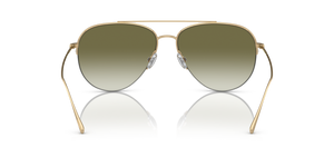 Oliver Peoples Cleamons con montatura Oro e lenti  Verde - immagine 5