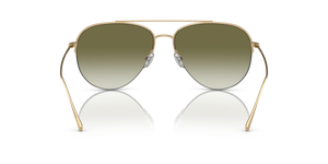 Sie Oliver Peoples Cleamons mit Gold Gestell und Grün Gläsern - Das Bild 5