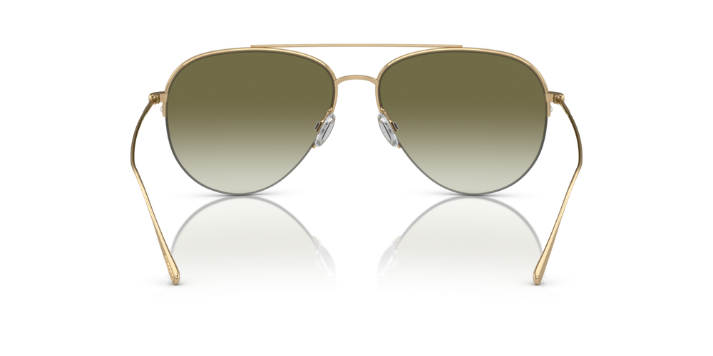 Oliver Peoples Cleamons avec une monture Or et des verres Vert - image 5