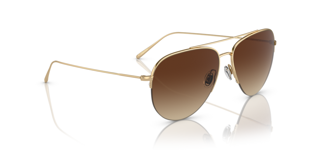 Oliver Peoples Cleamons with Gold frame and Brown lenses - image 3