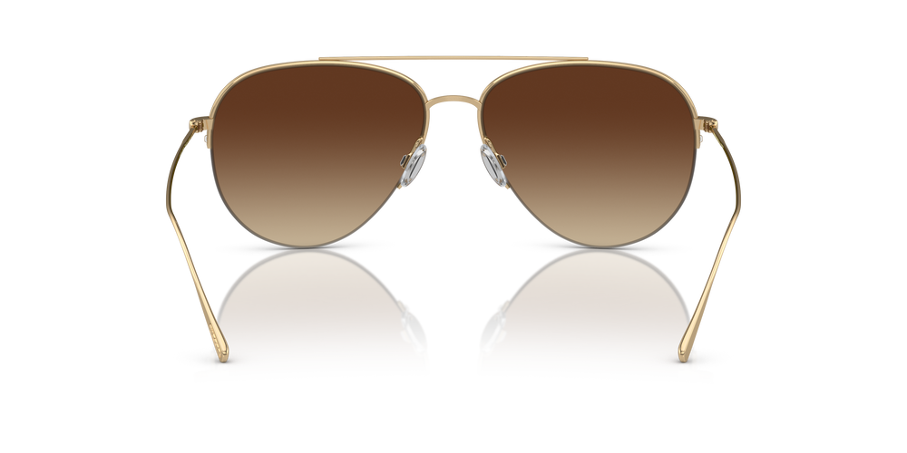 Oliver Peoples Cleamons con montatura Oro e lenti  Marrone - L'immagine 5