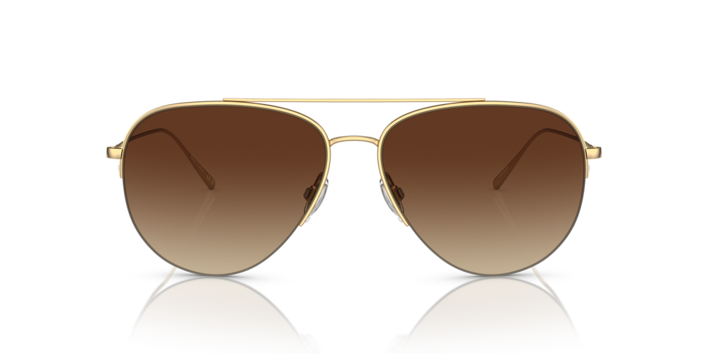 Oliver Peoples Cleamons with Gold frame and Brown lenses - image 2