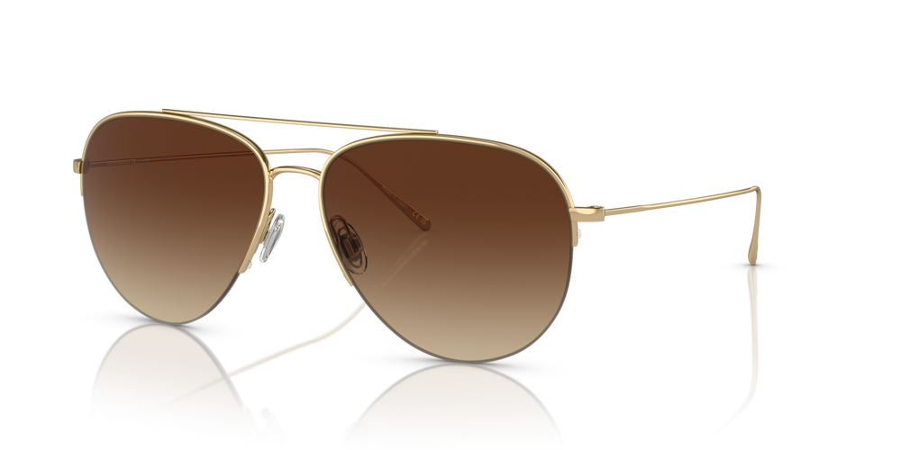 Oliver Peoples Cleamons with Gold frame and Brown lenses - image 2
