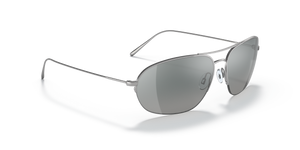 Oliver Peoples Kondor avec une monture Argent et des verres Gris - L'image 3