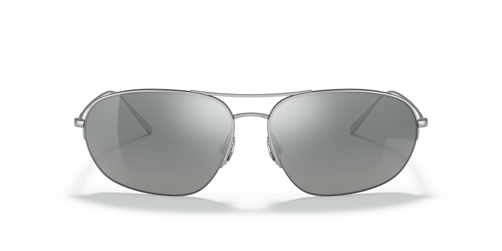 Oliver Peoples Kondor avec une monture Argent et des verres Gris - L'image 2