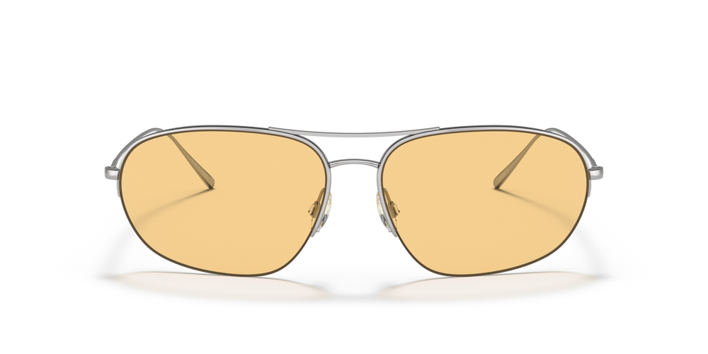 Oliver Peoples Kondor with Silver frame and Orange lenses - image 2