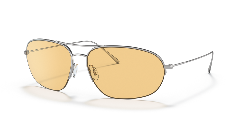 Oliver Peoples Kondor with Silver frame and Orange lenses - image 5