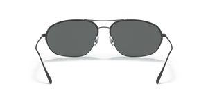 Oliver Peoples Kondor con montatura Nero Opaco e lenti  Grigio - L'immagine 5