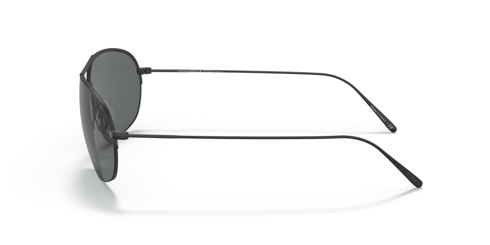 Oliver Peoples Kondor con montatura Nero Opaco e lenti  Grigio - L'immagine 4