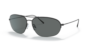 Oliver Peoples Kondor con montatura Nero Opaco e lenti  Grigio - L'immagine 1