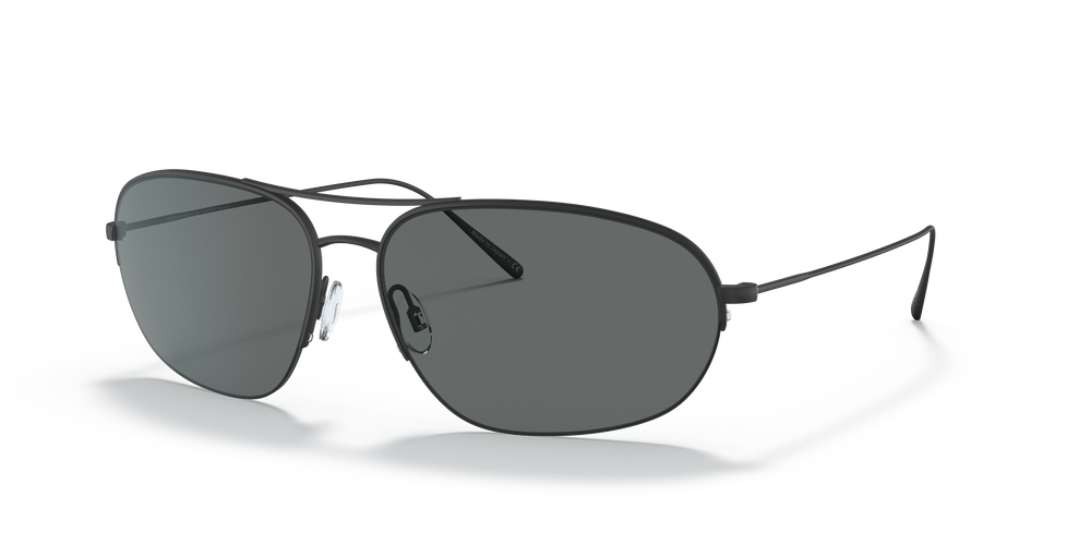 Oliver Peoples Kondor con montatura Nero Opaco e lenti  Grigio - L'immagine 3