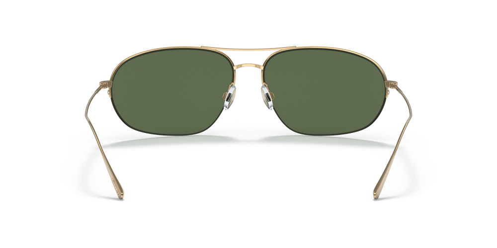 Oliver Peoples Kondor con montatura Oro e lenti  Verde - L'immagine 5