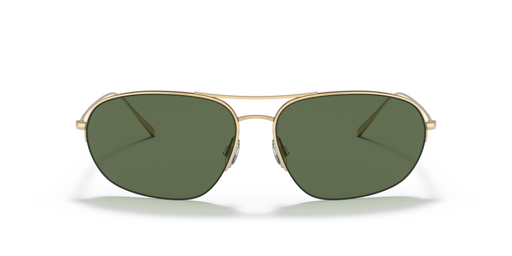 Oliver Peoples Kondor with Gold frame and Green lenses - image 2