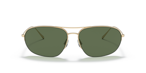 Oliver Peoples Kondor with Gold frame and Green lenses - image 2