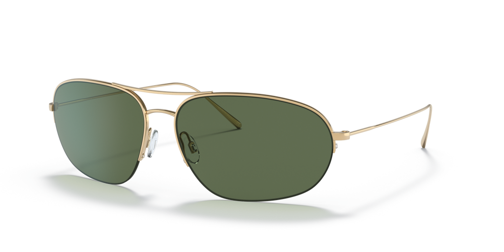 Oliver Peoples Kondor with Gold frame and Green lenses - image 3