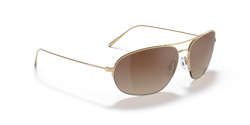 Oliver Peoples Kondor con montura Oro y lentes Marrón - imagen 3
