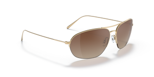 Oliver Peoples Kondor con montura Oro y lentes Marrón - imagen 3