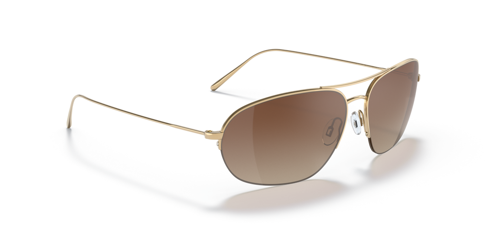 Oliver Peoples Kondor avec une monture Or et des verres Brun - image 3