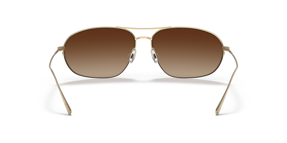 Oliver Peoples Kondor con montura Oro y lentes Marrón - imagen 5