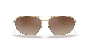 Oliver Peoples Kondor con montatura Oro e lenti  Marrone - L'immagine 2