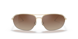 Oliver Peoples Kondor con montura Oro y lentes Marrón - imagen 2